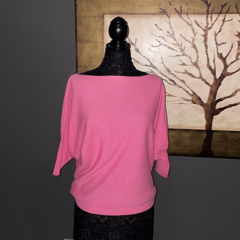 Pretty in Pink Cashmere / Wool Sweater